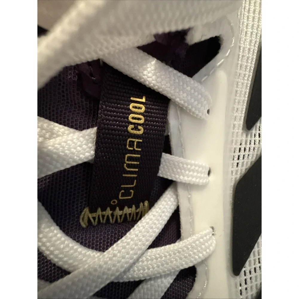 Adidas adizero Ubersonic 5 M NM JQ3778 Men's 7 White Purple & Gold New NiB